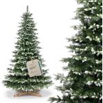 Weiße 180 cm Künstliche Weihnachtsbäume mit Berg-Motiv klappbar 