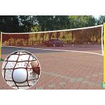 Tragbares Tennisnetz Badmintonnetz Outdoor Volleyballnetz Garten Netz für Tennis, Volleyball Badminton Square Wettkampf Trainingsnetz 6.1m 0.76m Nettoloch 2.5 2.5cm