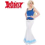 Hellblaue Asterix & Obelix Faschingsperücken & Karnevalsperücken für Damen 