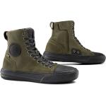 Armeegrüne Gianni Falco High Top Sneaker & Sneaker Boots mit Reißverschluss aus Leder rutschfest für Herren Größe 40 