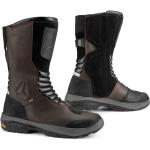 Graue Gianni Falco High Top Sneaker & Sneaker Boots mit Reißverschluss aus Leder orthopädisch für Herren Größe 47 