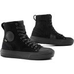 Schwarze Sneaker & Turnschuhe mit Reißverschluss aus Leder atmungsaktiv Größe 42 