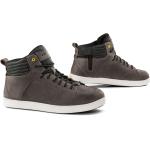 Graue Gianni Falco High Top Sneaker & Sneaker Boots mit Reißverschluss aus Leder winddicht für Herren 