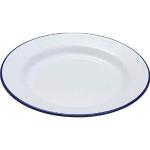 Falcon Enamelware 10.5 Enamel Dinner Plate White by Falcon Enamelware