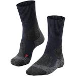 Reduzierte Marineblaue Falke Thermo-Socken aus Wolle für Damen Größe 37 