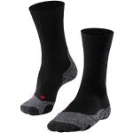 Reduzierte Schwarze Falke Thermo-Socken aus Wolle für Damen Größe 39 