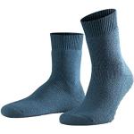 Reduzierte Dunkelblaue Unifarbene Falke Thermo-Socken für Herren Größe 39 1-teilig zum Vatertag 