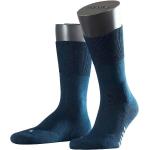 Marineblaue Falke Run Thermo-Socken für Herren Größe 49 