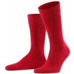 Socken mit elastischen Rippenbündchen Modell 'Family SO' 43/46 men Rot