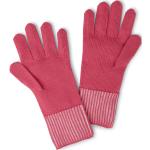Rote Falke Strick-Handschuhe aus Jersey für Damen Größe XS für den für den Winter 
