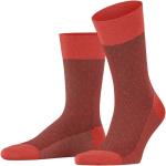 Rote Unifarbene Tweed-Sakkos aus Spitze für Herren Größe 47 
