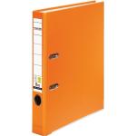 Orange Kunststoffordner DIN A4 aus Papier 