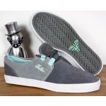 Fallen Skateboard Skate Schuhe Shoes Jack Curtin Capitol Pewter Cement Sued 9/42