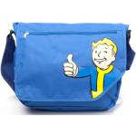 Blaue Fallout Vault Boy Messenger Bags & Kuriertaschen für Jungen 