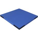 Fallschutzmatte LEICHT, Blau, 100 x 100 x 6 cm Blau