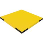 Fallschutzmatte LEICHT, Gelb, 100 x 100 x 6 cm Gelb