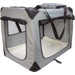 Faltbare Hundebox "Luxory Ideale Transportbox für Urlaub und Camping Faltbar