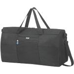 Schwarze Reisetaschen mit Reißverschluss aus Polyester klappbar klein 