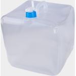 Faltbarer Wasserkanister NOCK Compact transparent/blau, 20 Liter