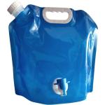 EVOCAMP Wasserbeutel für Camping, reißfest, faltbar, BPA-frei, in  15L/20L/30L erhältlich. Ideal als Wasserspeicher