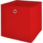 Rote Fun-Möbel Fotoboxen aus Textil 