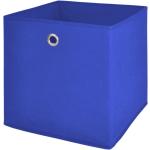 Blaue Fun-Möbel Faltboxen aus Polypropylen 3-teilig 
