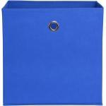 Blaue Fun-Möbel Faltboxen aus Textil 