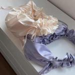 Violette Clutches aus Satin für Damen für Partys 