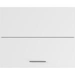 Reduzierte Weiße Moderne Impuls Küchen Faltlifthängeschränke Breite 50-100cm, Höhe 50-100cm, Tiefe 0-50cm 