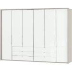 Weiße Möbel Kraft 6-türige Kleiderschränke Breite 300-350cm, Höhe 200-250cm, Tiefe 50-100cm 