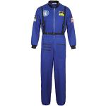 Famajia Herren Astronauten-Kostüm Spaceman Anzug P