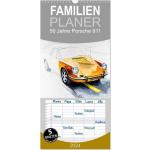 Familienplaner 2024 - 50 Jahre Porsche 911 mit 5 Spalten (Wandkalender, 21 x...
