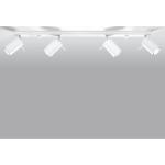 Weiße famlights Deckenstrahler & LED Deckenstrahler aus Stahl GU10 
