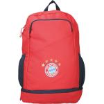 Rote FC Bayern Kinderrucksäcke 22l mit Außentaschen 