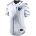 Weiße Bestickte New York Yankees Businesskleidung aus Jersey Größe M 