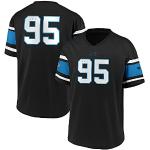 Fanatics NFL Carolina Panthers Trikot Shirt Iconic Franchise Poly Mesh Supporters Jersey (XXL)