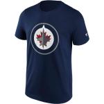 Fanatics - NHL Winnipeg Jets Primary Logo Graphic  T-Shirt : Blau XXL Farbe: Blau Größe: XXL