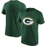 Dunkelgrüne Fanatics NFL Rundhals-Ausschnitt T-Shirts für Herren Größe S 