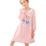 Rosa Die Eiskönigin Elsa Kindernachthemden & Kindernachtkleider für Mädchen für den für den Sommer 