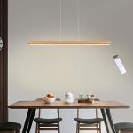 Reduzierte LED-Pendelleuchten aus Holz online kaufen