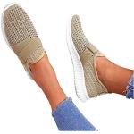 Silberne Elegante Plateauabsatz Slip-on Sneaker mit Schnürsenkel aus Leder Gefüttert für Damen für den für den Sommer 