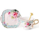 Reduzierte Vintage Teetassen Sets 200 ml aus Porzellan 
