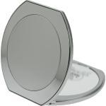 Fantasia Taschenspiegel silber mit 10-fach Vergrößerung, Maße: 10 x 10,5 cm