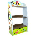 Reduzierte Himmelblaue Bücherregale für Kinderzimmer aus Holz mit Schublade 