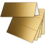 Goldene Tischkarten & Platzkarten aus Papier 
