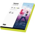 Neongrünes farbiges Papier 80g, 100 Blatt 