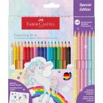 Faber Castell Colour Grip Pastellstifte mit Einhornmotiv 