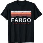 Fargo North Dakota T Shirt Vintage ND Distressed