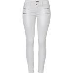 Sexy Slim Fit Jeans mit Reißverschluss aus Kunstfell für Damen Größe S für den für den Sommer 