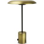 Goldene Moderne Faro Designer Tischlampen aus Metall Energieklasse mit Energieklasse D 